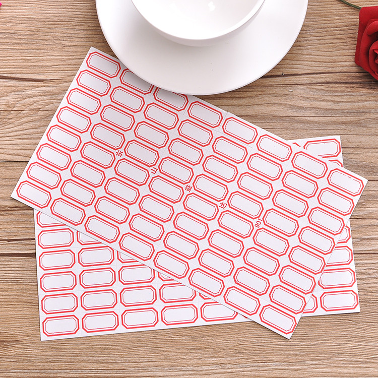 Adhesive label paper marking mouth taking paper handwriting price sign classification label sticker opaque self-adhesive sticker-Taobao