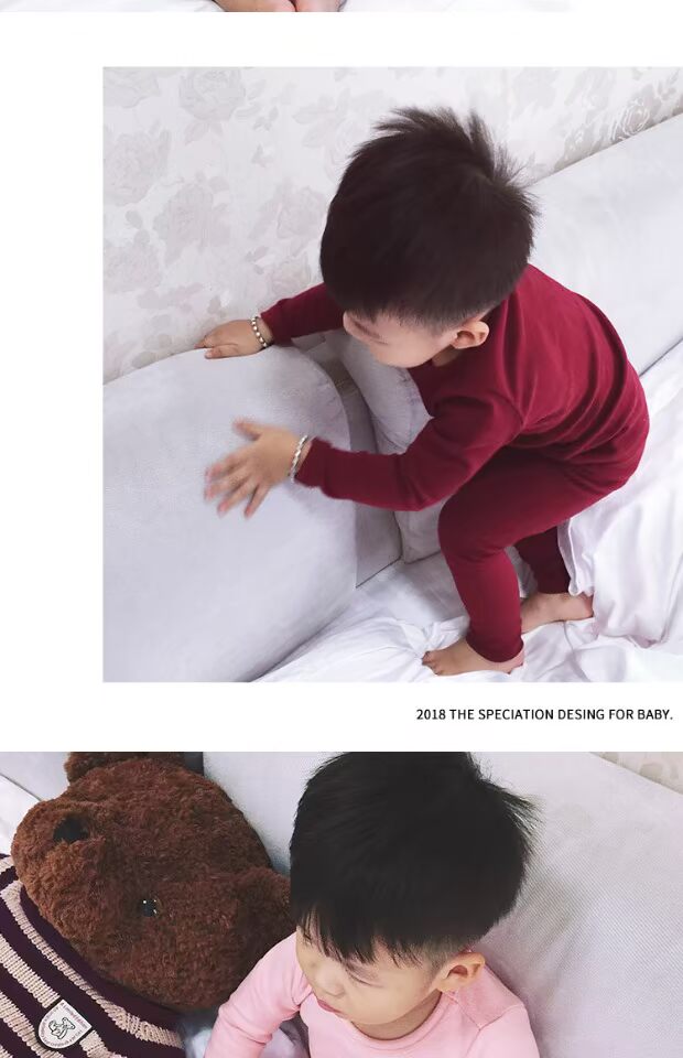 宝 家 Bộ đồ lót trẻ em mới cho trẻ em bằng vải cotton dày cho bé trai quần áo lót bé trai cao cấp