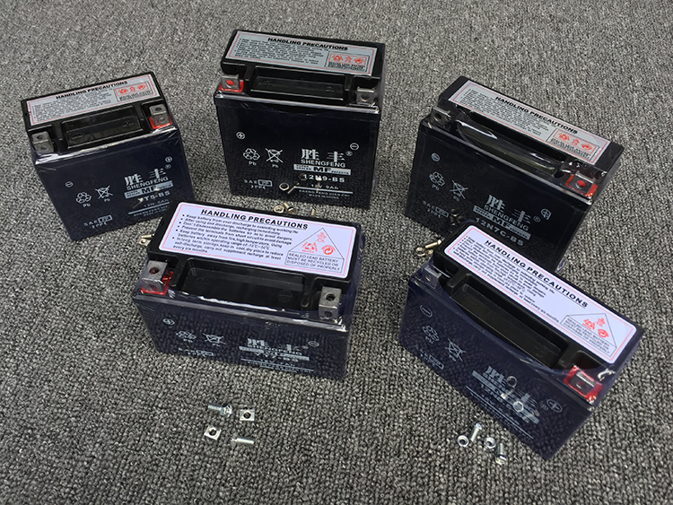 Locomotive battery 12V9Ah battery 125 locomotive battery women's scooter 12v7ah battery