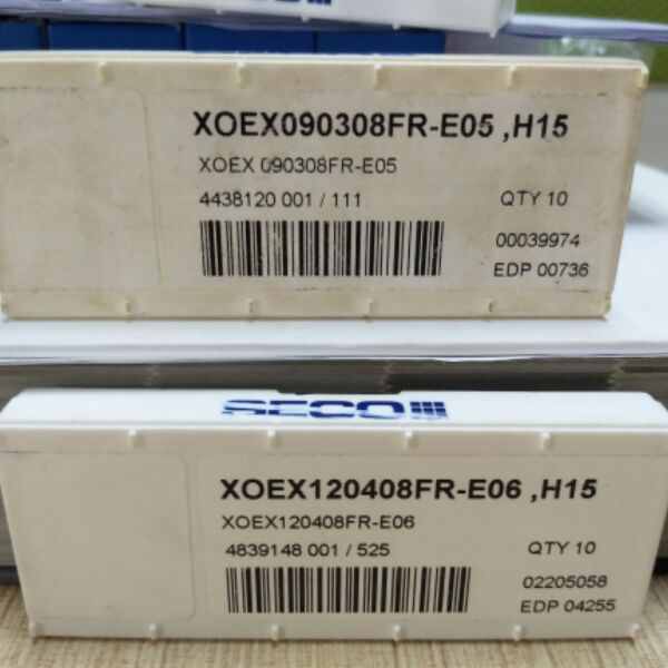 SECO mountain high aluminum blade XOEX090304FR-E05 H15 XOEX090308FR-E05 H15