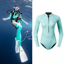 New bikini ladies wetsuit stockings quick-dry swimming free diving surfing snorkeling equipment warm set