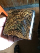 Lao Grand Red Acid Branches Toe Yellow Sandalwood Handlebar Pieces Town Paper Seal Engraving Material Variation Dazzling Waterpolo Scar face