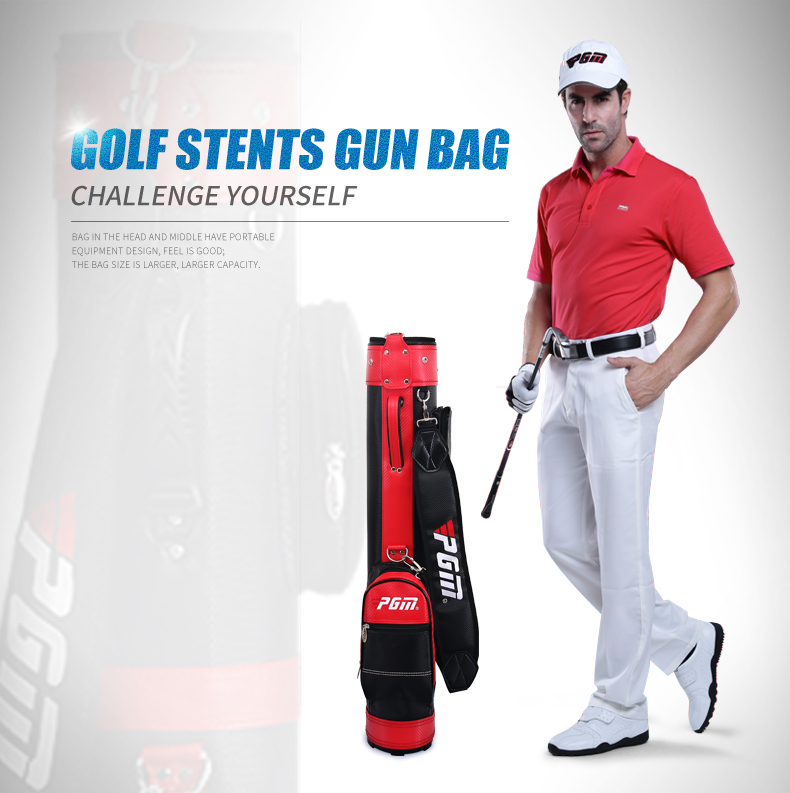 Túi golf PGM với khung nam và nữ súng để chơi bóng đề nghị phiên bản ánh sáng úi đựng gậy golf mini ping	