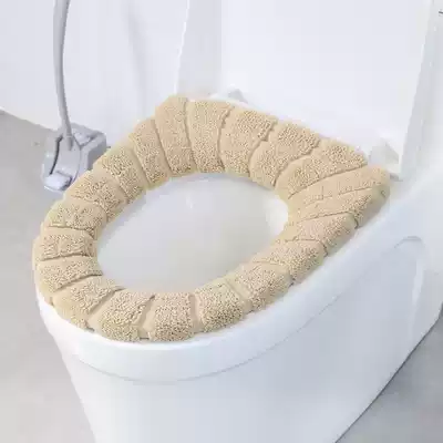 Thickened household universal toilet seat washer toilet seat toilet seat seat waterproof toilet seat cushion European winter