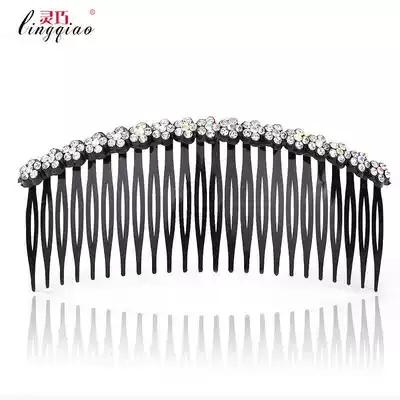 Small clip Liuhai's sweet hair comb Plug comb hairpin comb Long hair lady 2018 girl big boy with comb circumference