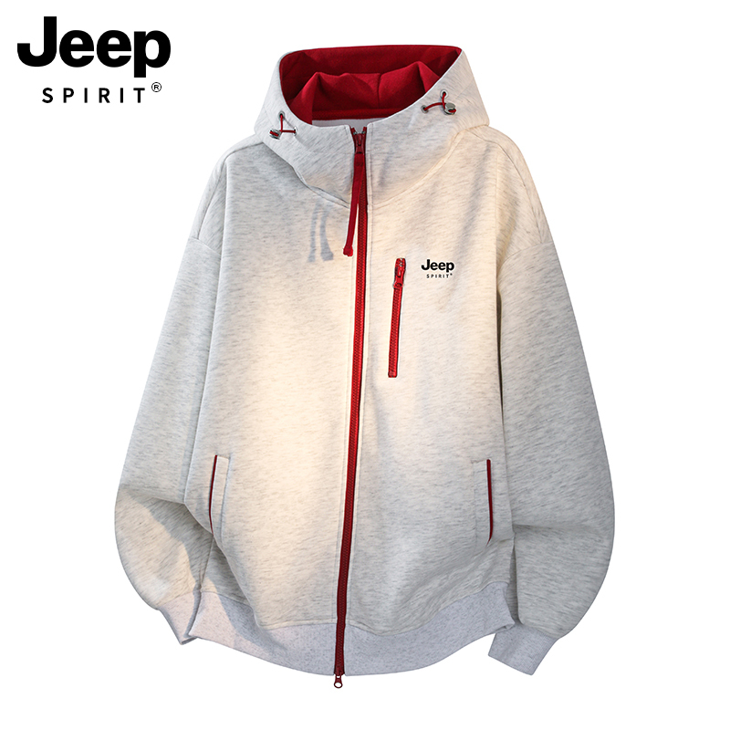 Jeep Gray Sweatshirt for Women 2026 New Spring Design for Petite Figures, Unique and Stylish, Early Spring Hooded Jacket Jeep Gray Sweatshirt for Women 2026 New Spring Design for Petite Figures, Unique and Stylish, Early Spring Hooded Jacket