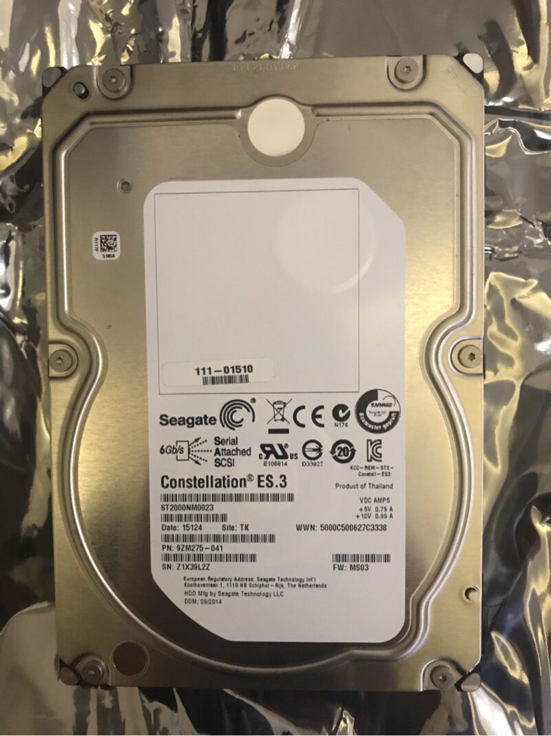 Netapp 2TB 111-01510 replaces 54386-0x E2700 3 5 SAS