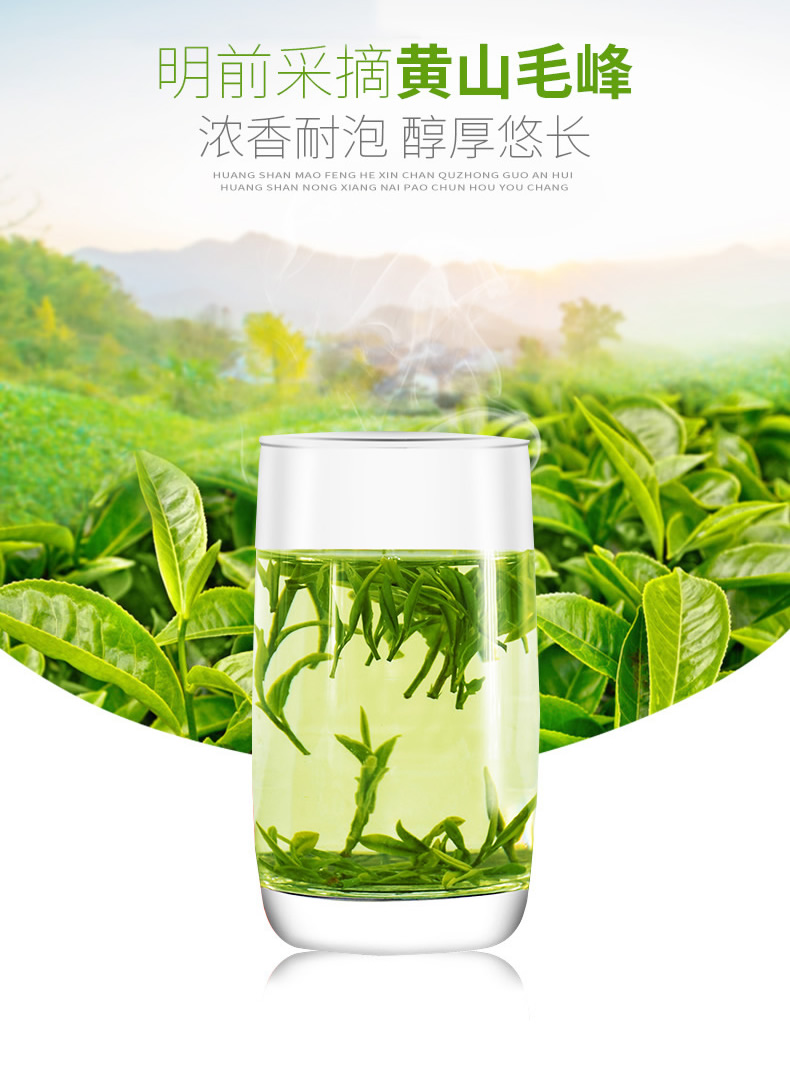 钓鱼台国国宾馆供应商 凤山 20年新茶 黄山毛峰绿茶 50g 图2