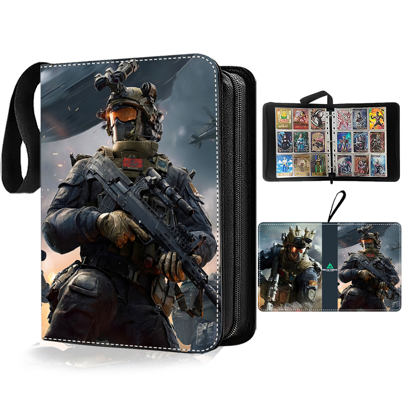 Delta Operation Game Card Book Collection Card Storage Album Red Luck Surrounding Products Polaroid Photo Album Stationery