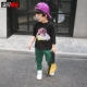 Áo thun bé trai dài tay 2018 phiên bản Hàn Quốc mới của chàng trai thủy triều mùa xuân và mùa thu trẻ em thời trang áo cổ tròn 3 tuổi 4 quần áo mùa thu trẻ em 5