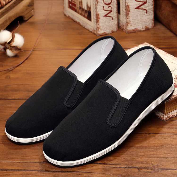 Giày nam Bắc Kinh cũ giày cao su đế giày công sở giày đế thấp giày nam giày mùa xuân và mùa thu giày đi bộ thủy triều giày the thao