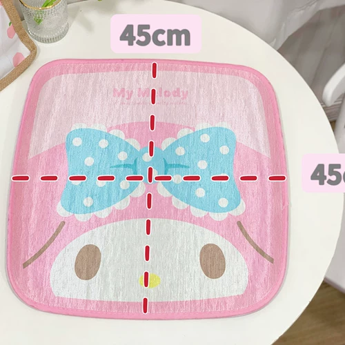 Летняя шелковая мультяшная охлаждающая подушка, охлаждающий коврик