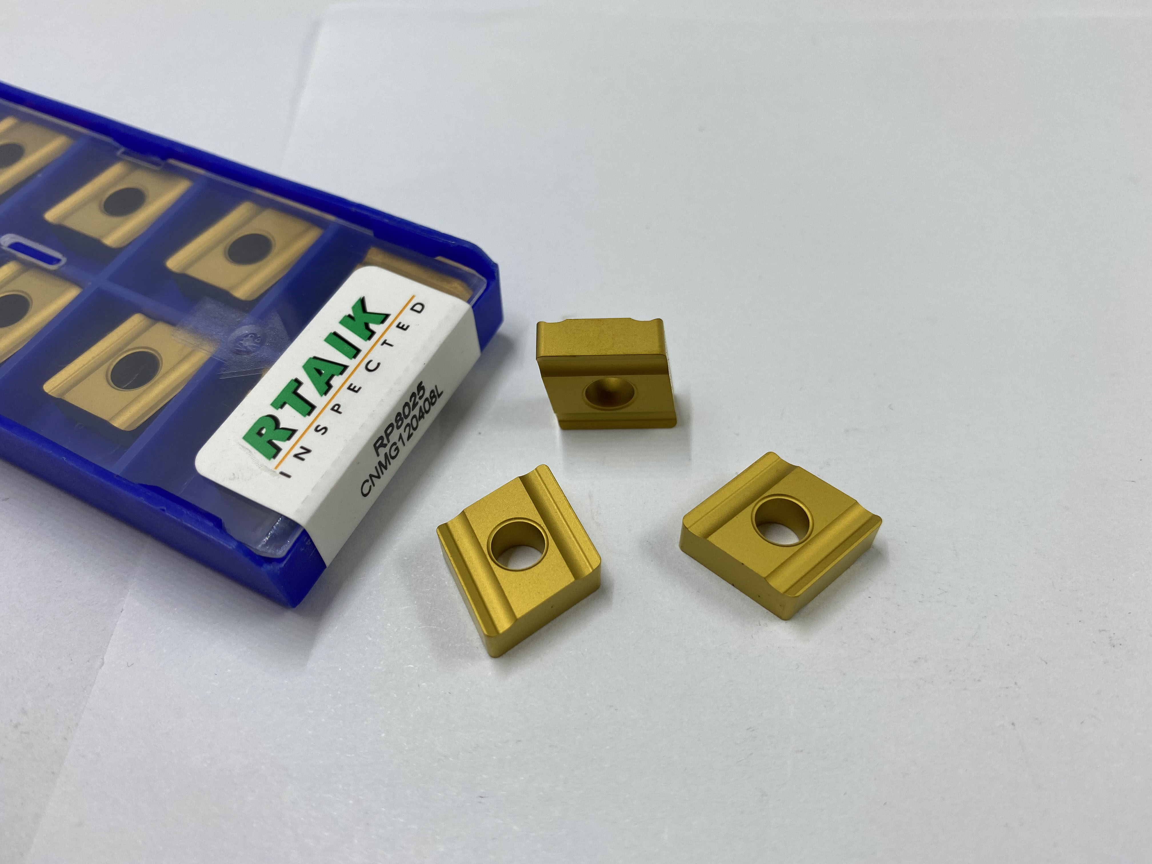 RTAIK Rui Taik slotted CNC blade CNMG120408-R L diamond-shaped rough knife grain rough car blade