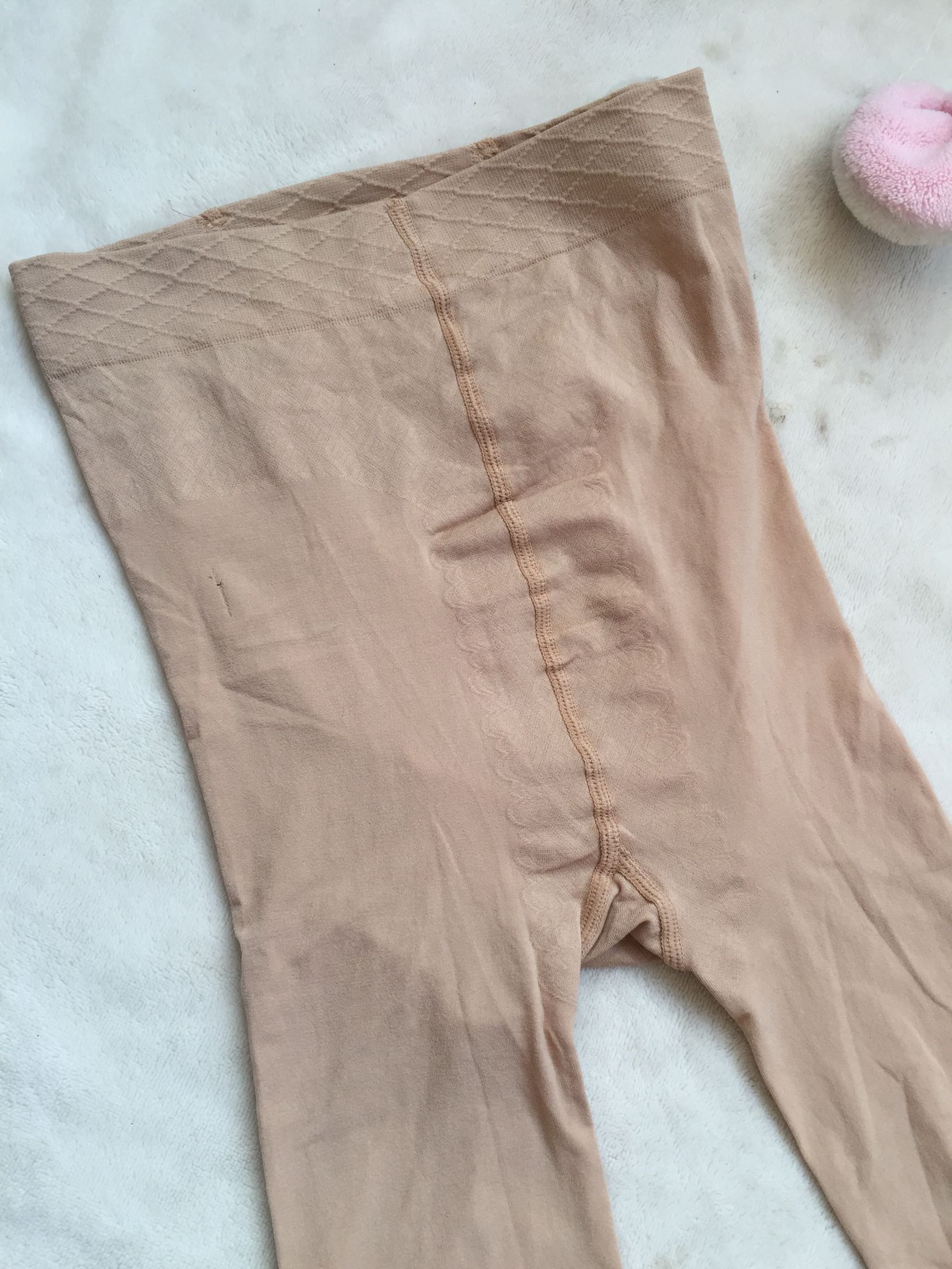 80D butterfly crotch velvet pair of pants socks slightly overdraft meat high elastic to beat bottom socks matt long socks-Taobao