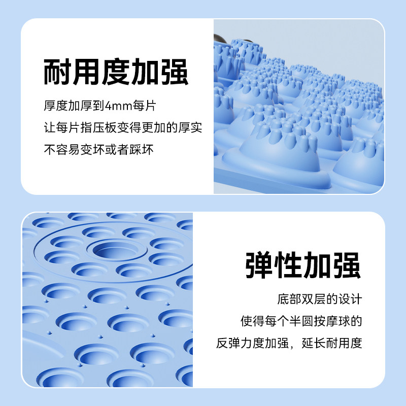 中医圆形指压板超慢跑足底按摩垫子,真能“原地跑步”?揭秘脚底养生黑科技!-足底按摩垫-淘宝百科网