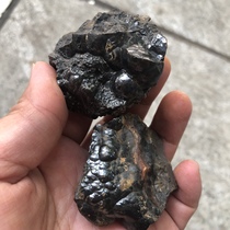Teaching geological research experimental mineral specimen crystal rock metal mineral natural goethite rough stone 200g