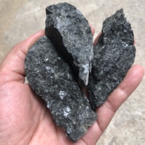 Teaching geology experiment research mineral specimen crystal specimen rock natural high purity perilla pyroxene 500g