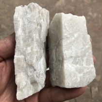 Teaching geological research experimental mineral specimen crystal rock raw ore natural high purity anorthite 100g