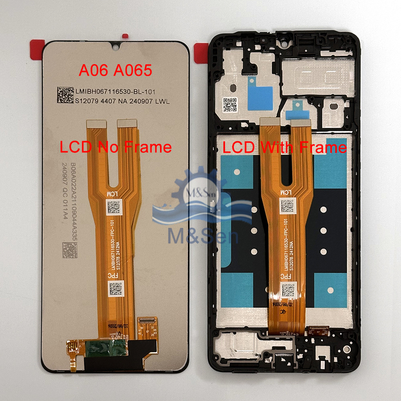 Original Suitable for Samsung Galaxy A06 A065/A066 Screen with Frame Original Suitable for Samsung Galaxy A06 A065/A066 Screen with Frame