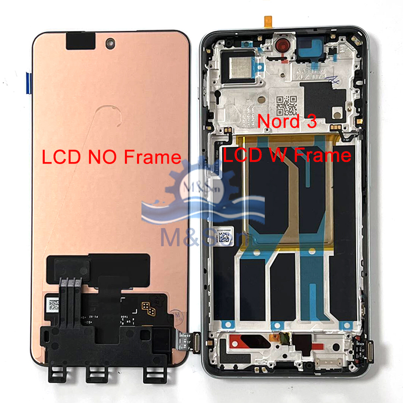 Suitable for Oneplus Nord 3/5 Ce3/4/5 Original Screen Assembly with Frame Nord4 Lite