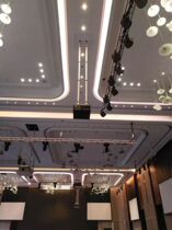 Ceiling projector opening closing door hidden bamboo joint telescopic projector lifting hanger electronic positioning electric hanger