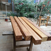 Old elm old square weathered square material solid wood old wood wood square room beam wood log partition column solid wood