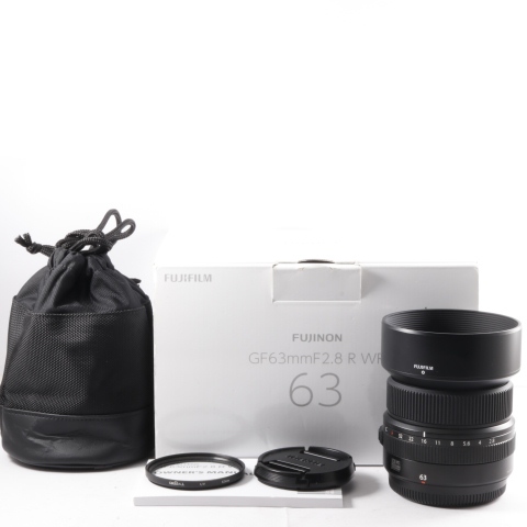 98/Fuji Gf 63mm F/2.8 R Wr Medium Format Fuji g Mount (Extra New Net with Packaging) 98/Fuji Gf 63mm F/2.8 R Wr Medium Format Fuji g Mount (Extra New Net with Packaging)