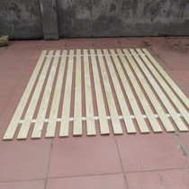 Solid wood pine 1 5 meters breathable folding bed board row frame 1 2 meters thick 1 8 meters hard bed slats solid wood board