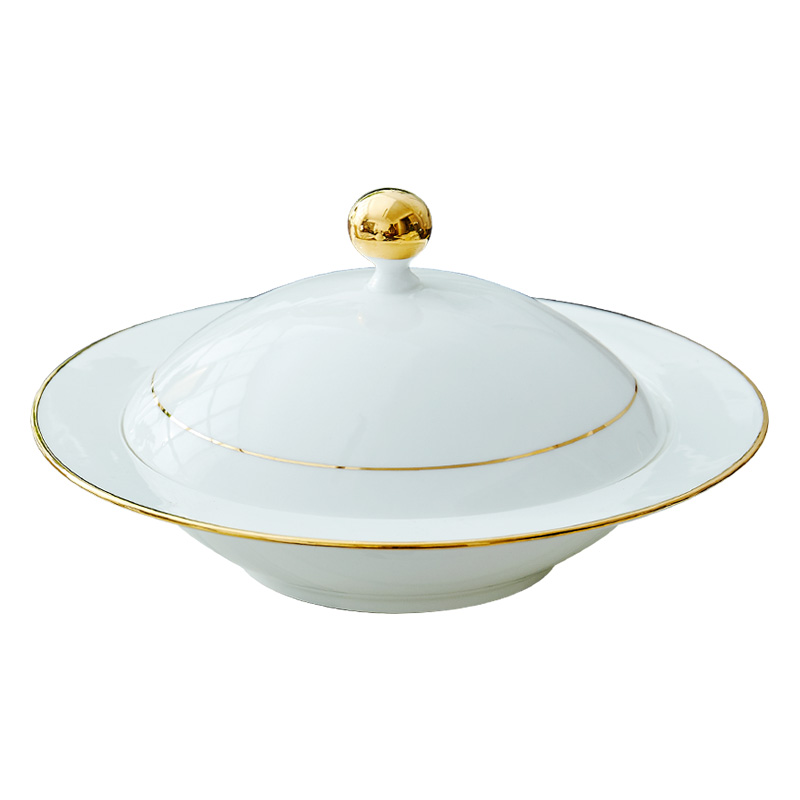 The New ipads porcelain child home with cover plate stew creative northern dishes dish soup bowl ceramic net red plate