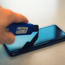 Canadas WHOOSH nanoliquid film cell phone adhesive film wet wipes for Samsung Apple 67Plus protective film