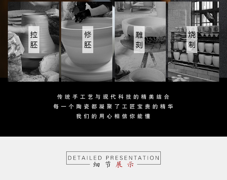 Jingdezhen ceramic bottle is empty wine bottles of wine jars seal cylinder Chinese red wine bottle 2 jins of 3 kg 5 jins