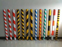 New customized 5CM wide red white black and yellow twill warning tape reflective film floor and wall markings with adhesive strips