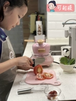 Детская маленькая кухня, кухонная утварь, игрушка, полный комплект, подарок на день рождения