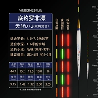 D72 донная ловля Luo Fei 10 сетка съедает 3,0 грамма свинца, длина 44,7см