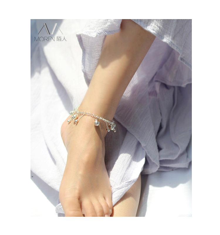 Chaine de cheville Femme OTHER   en Argenterie - Ref 3104492 Image 12