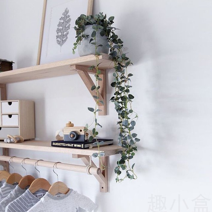 Nordic ins heart-shaped grass hanging orchid green plant simulation plant hanging decoration ornament floral set fresh