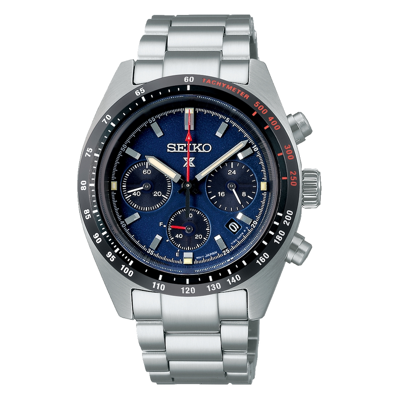 Seiko Ssc815P1 Prospex Blue Dial Panda Solar Chronograph Men's Solar Watch Seiko Ssc815P1 Prospex Blue Dial Panda Solar Chronograph Men's Solar Watch