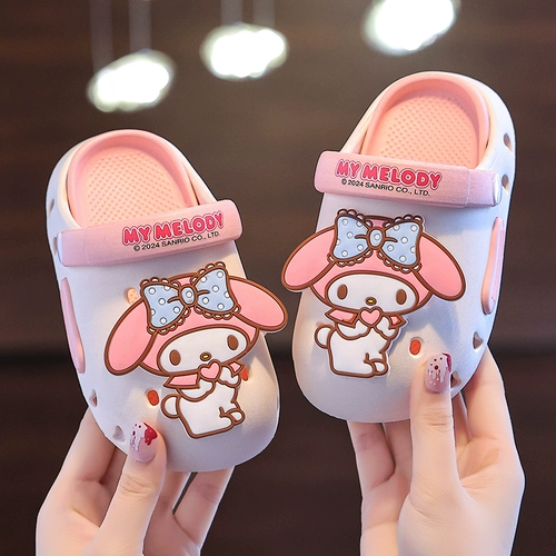 Летние слайдеры, нескользящая пляжная обувь для раннего возраста, официальный продукт, в западном стиле