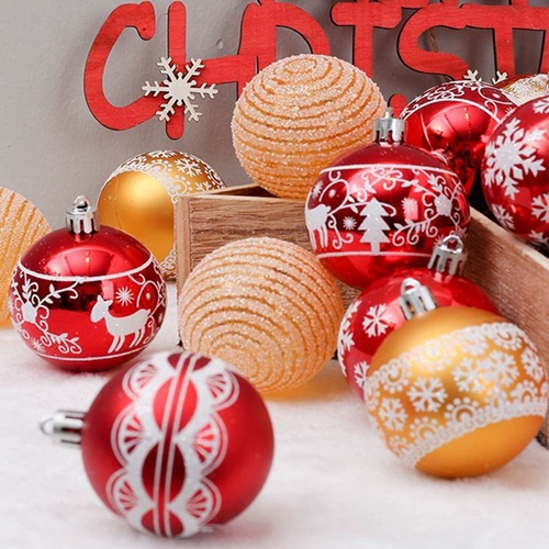 Рождественское украшение цвет мяч подвесной мяч Рождественский мяч Рождественский мяч маленький подвеска