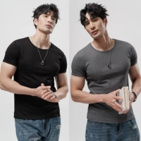 Черный + темно -серый 【T2501 модернизированный хлопок Comped】