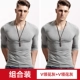 V -neck Цветочный пепел+V -neck Цветочный пепел