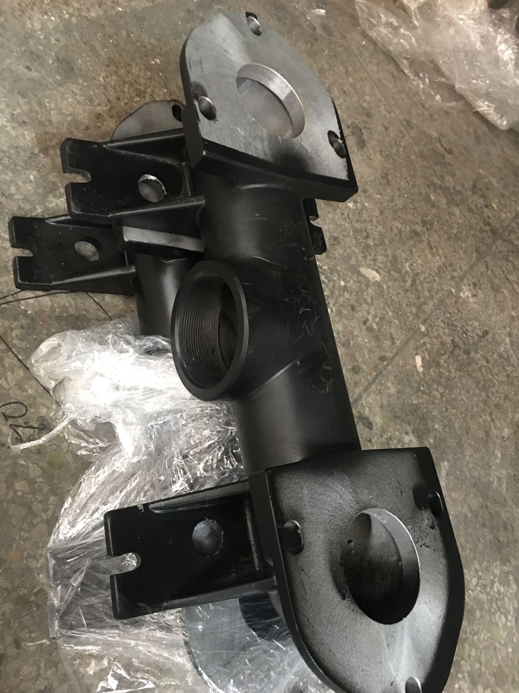 Diaphragm Pumps 96429-1 Accessories 3 Inch Aluminum Alloy Pump Base Feed Manifold Pneumatic Pump Accessories