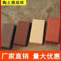 Clay brick Non-slip permeable brick Square brick Sidewalk brick Landscape garden sintered brick Paving brick Courtyard floor tile