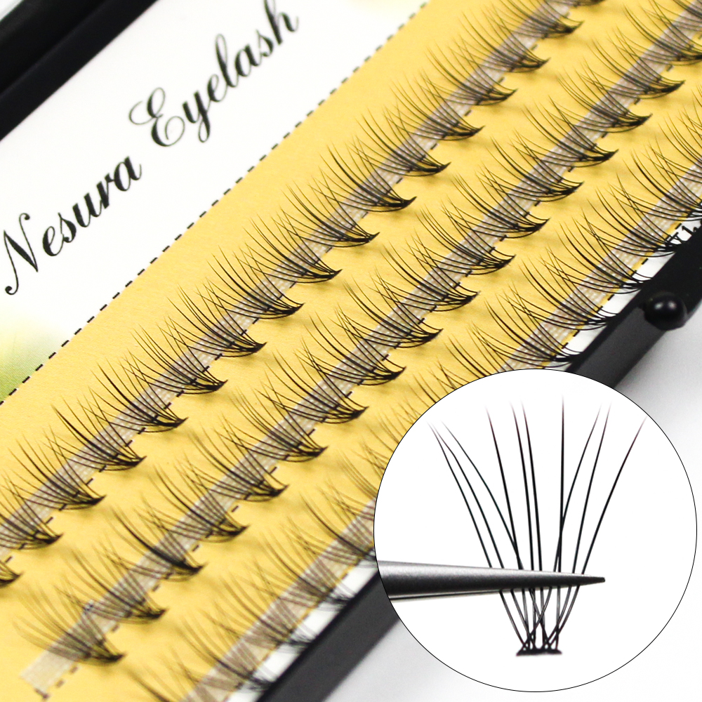Scarecrow own grafting segmented false eyelashes natural grafting eyelashes single plant single cluster planting hair eyelashes