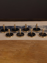 Ruixiang bronze incense seal brass fine carving non-stuck powder mold ash pressing rubbing seal incense seal tool incense burner