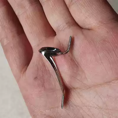 Special front rod foot ring large slope porcelain ring modified metal fishing gear accessories Fishing supplies Golden fishing