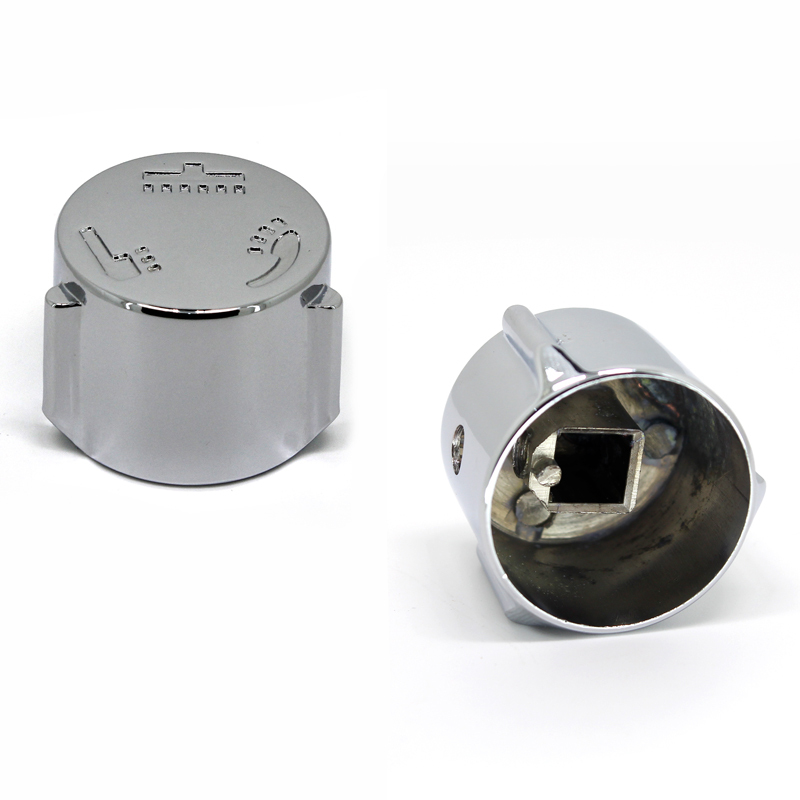 Square Hole Three-Position Toggle Switch Handle Valve Core Shower Mixer Faucet Showerhead Diverter Accessories