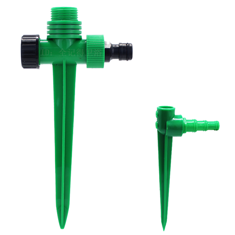 Lawn Spray Irrigation Nozzle Ground Insert Rod Rocker Spray Head Fixed Bracket 4 Inside Thread 6 Outside Thread Ground Small Black Clip