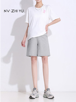 Gestational Woman Dress 2022 New Summer Sports Casual Suit Fashion Comfort Toventral Summer Extra-wear