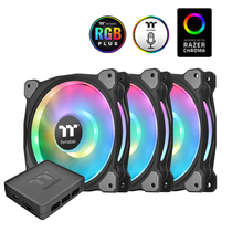 Tt (Thermaltake)Riing Duo 12 LED RGB Chassis Fan Heatsink